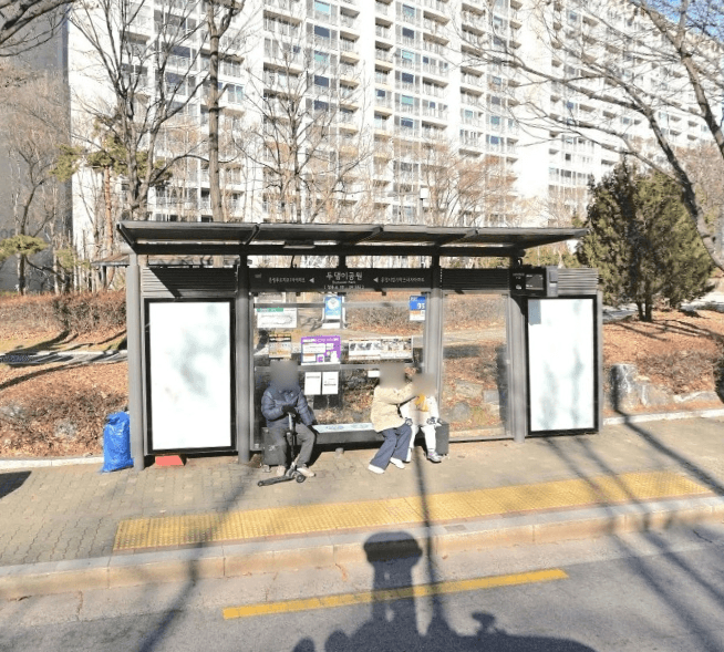 삼성래미안아파트후문