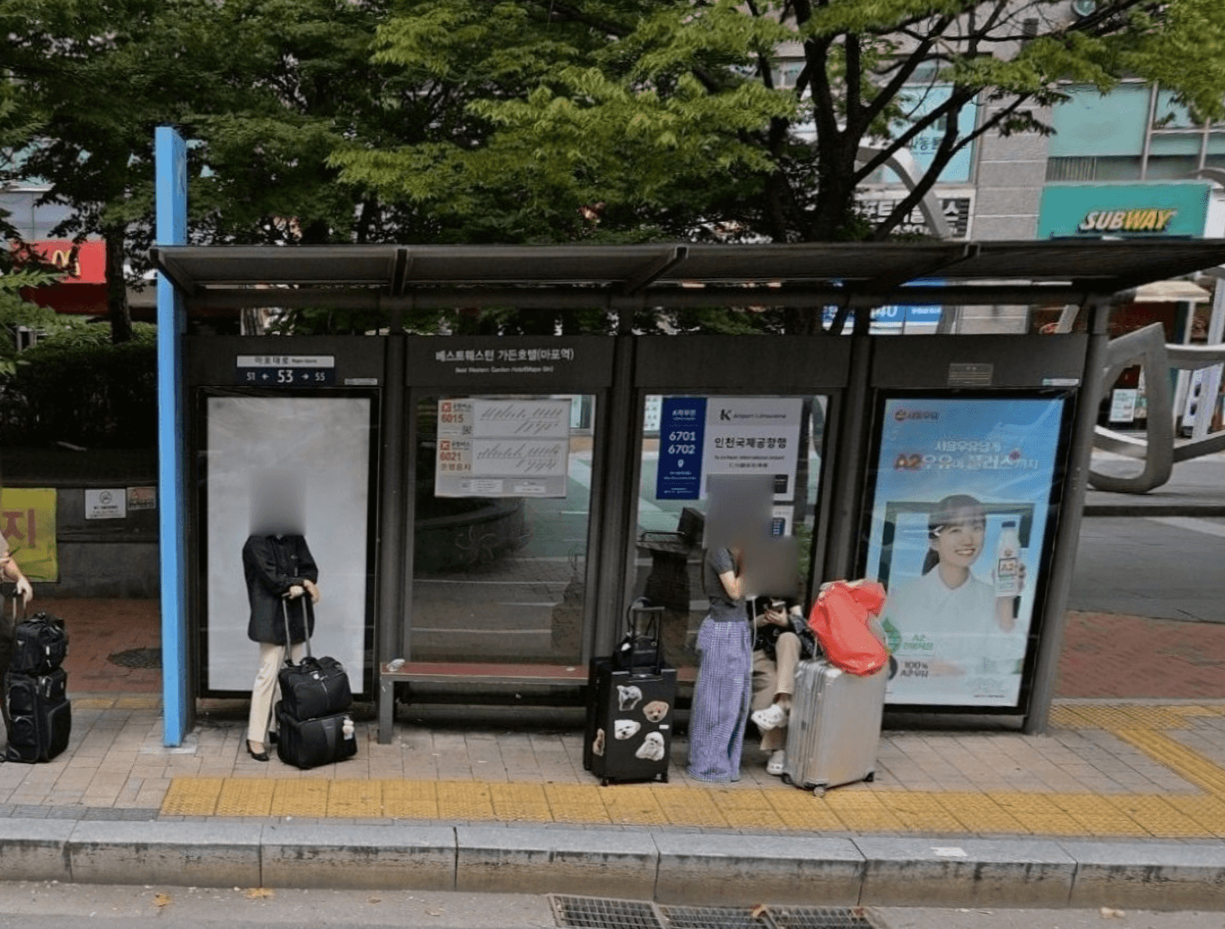 ✈️ 마포역 마포역 옥외광고 사진