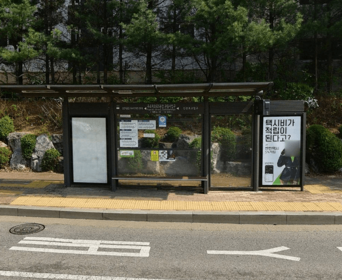 푸르지오625동앞.관음사입구