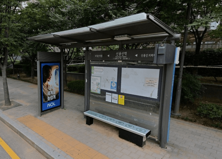 신용산역 신용산역 옥외광고 사진