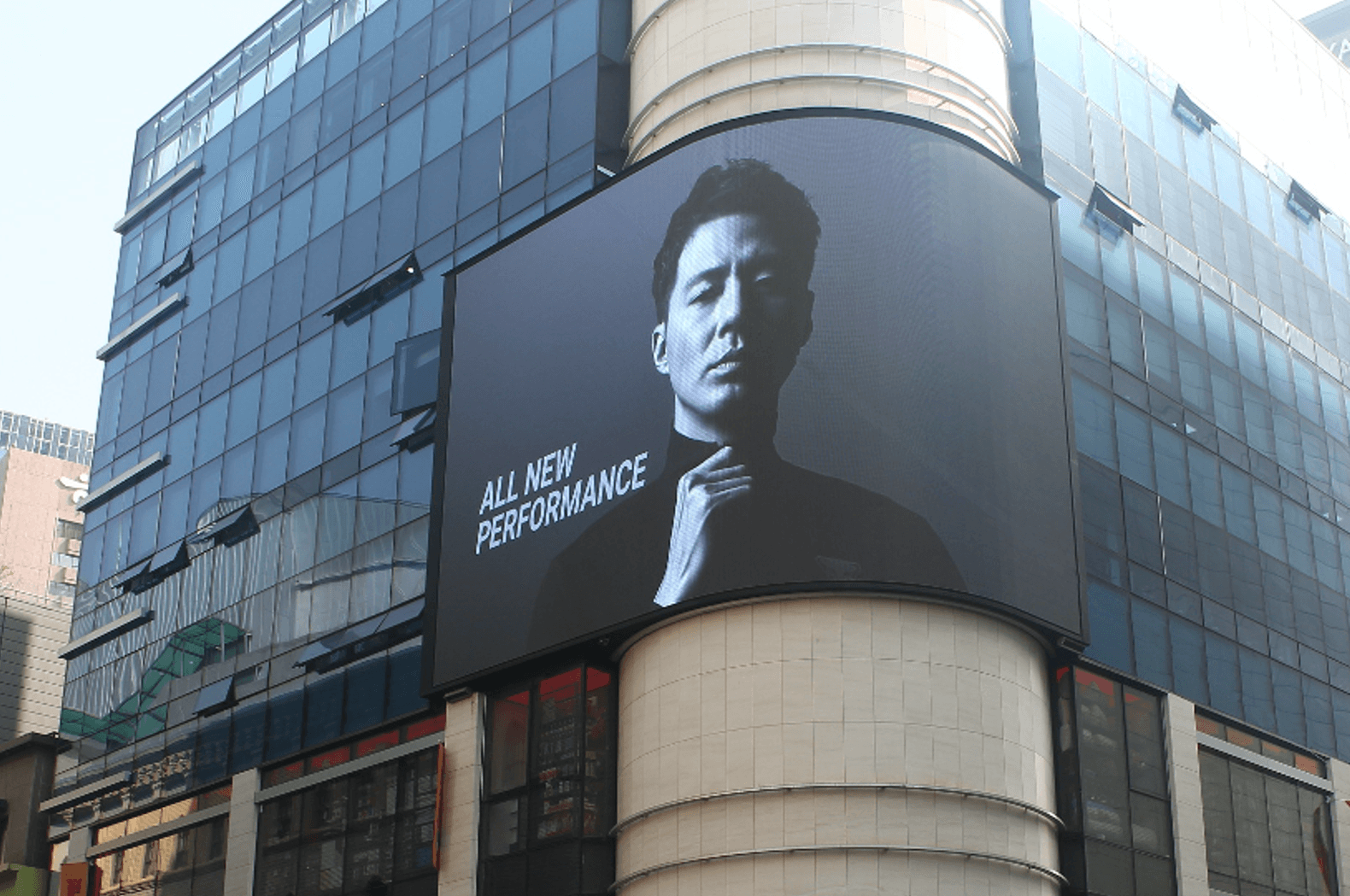 명동 디지털 캔버스 명동 디지털 캔버스 옥외광고 사진